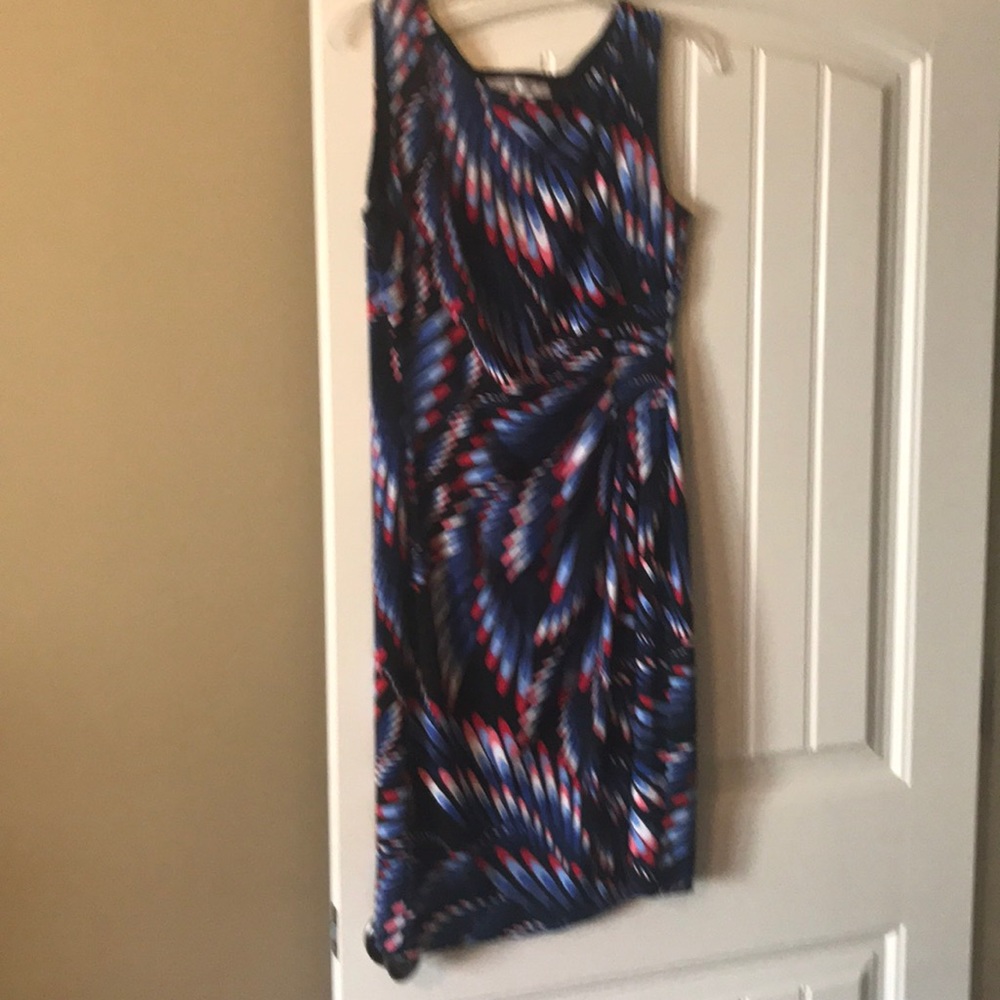 Jones studio multi colored dress